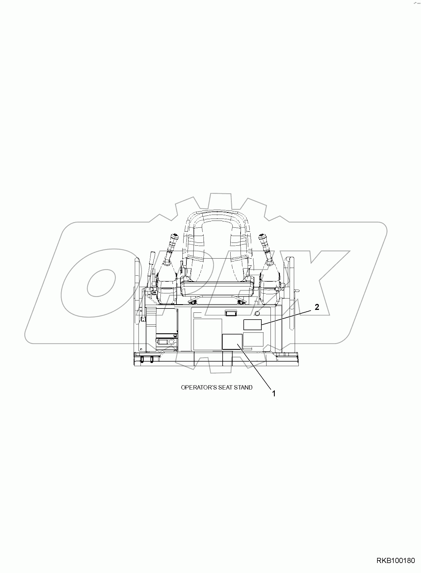  LIFTING CAPACITY CHART, WITH POWERTILT
