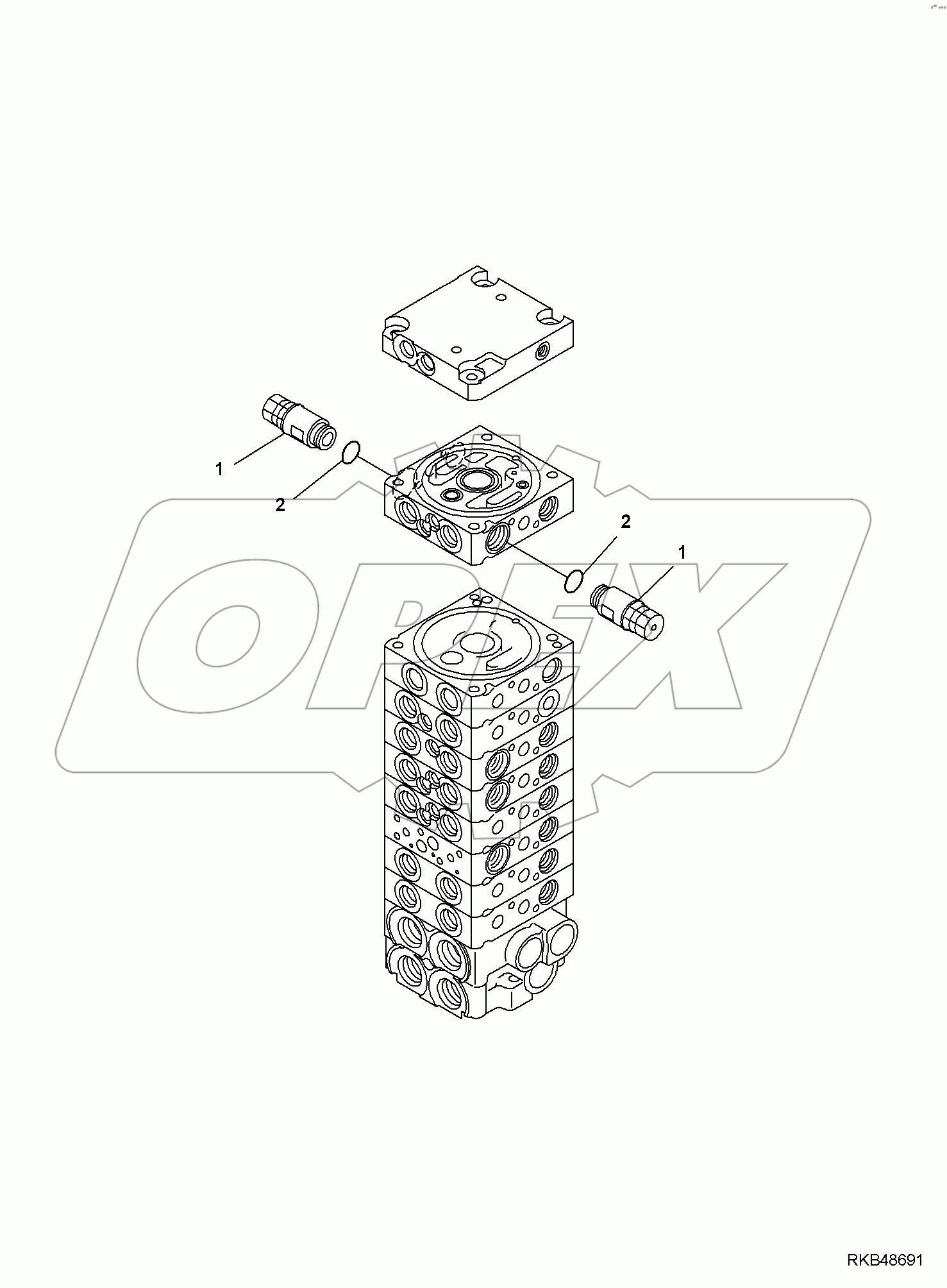  SAFETY VALVE, FOR ATTACHMENT CONTROL VALVE