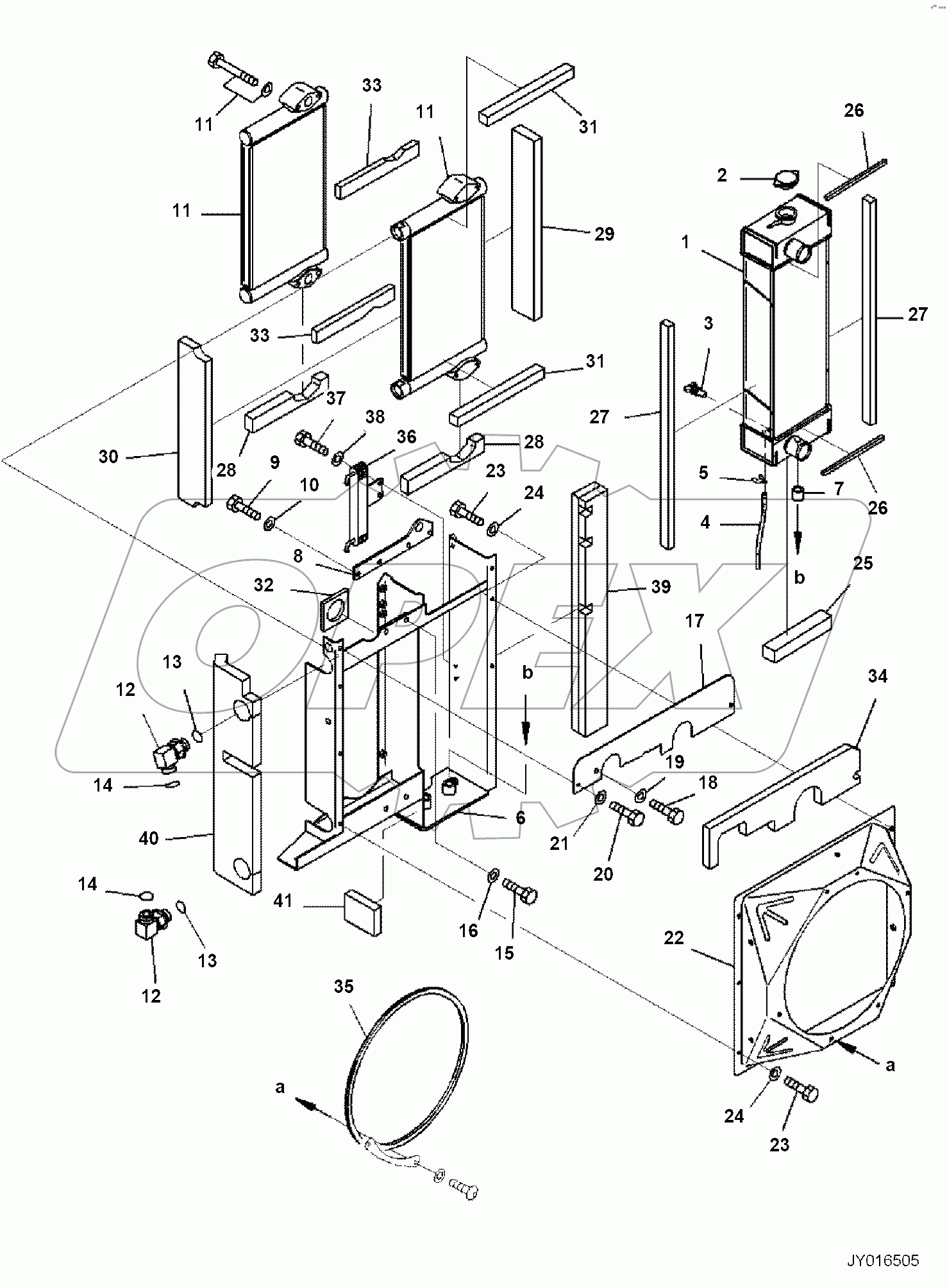  COOLING SYSTEM, RADIATOR AND OIL COOLER