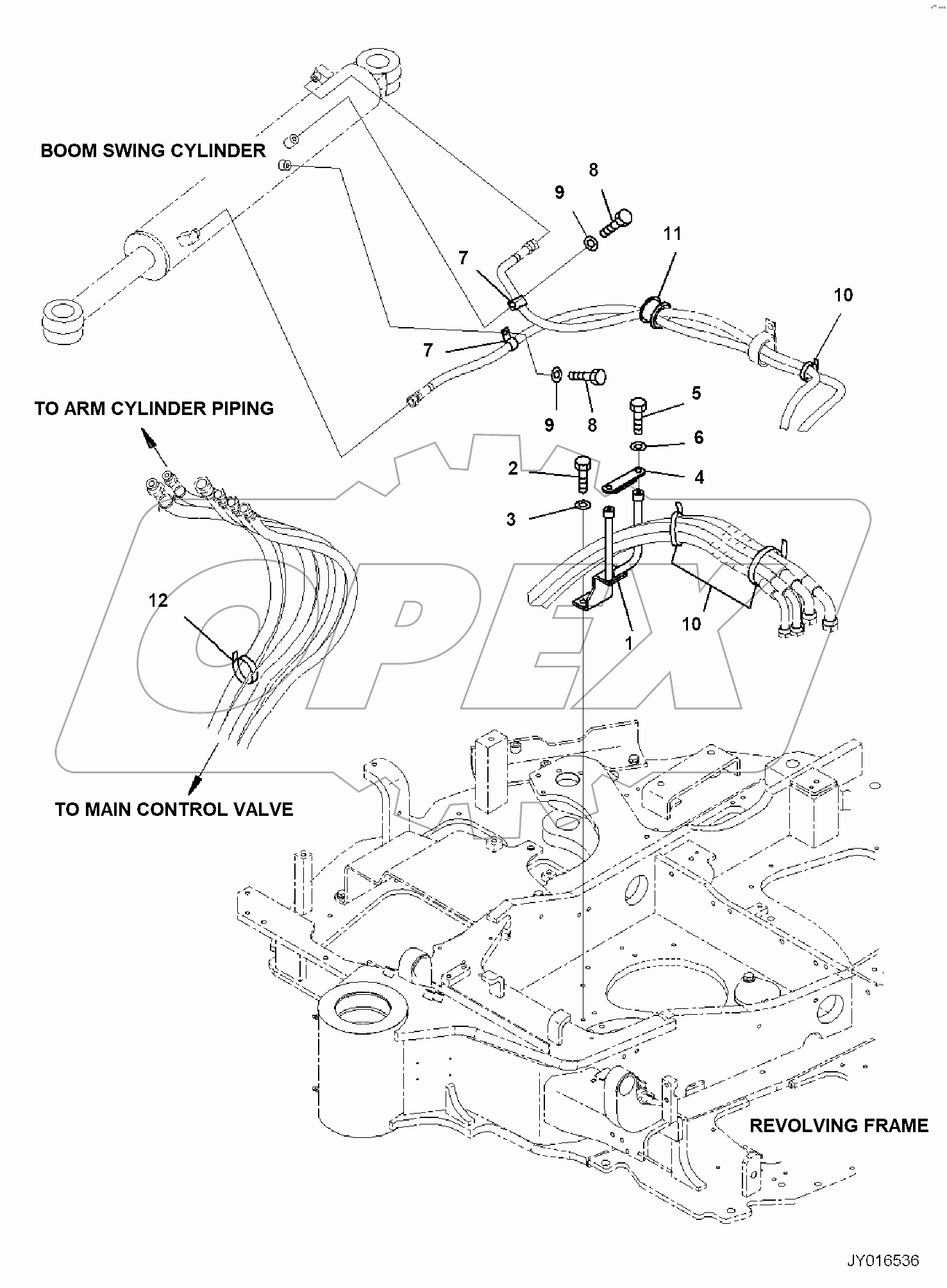  ADDITIONAL ACTUATOR CIRCUIT, HOSE CLAMP
