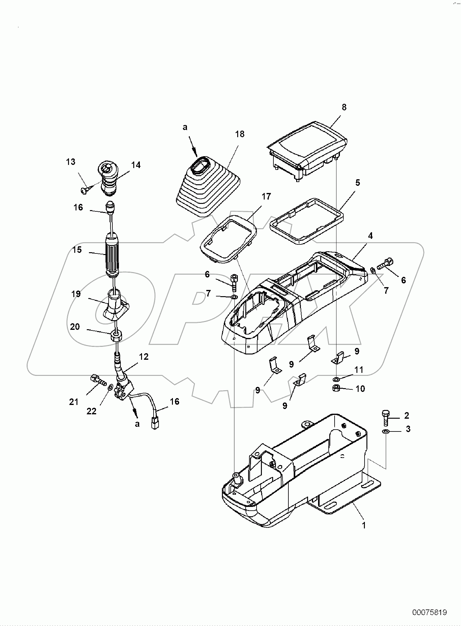  FLOOR FRAME, FLOOR, CONSOLE, RHS