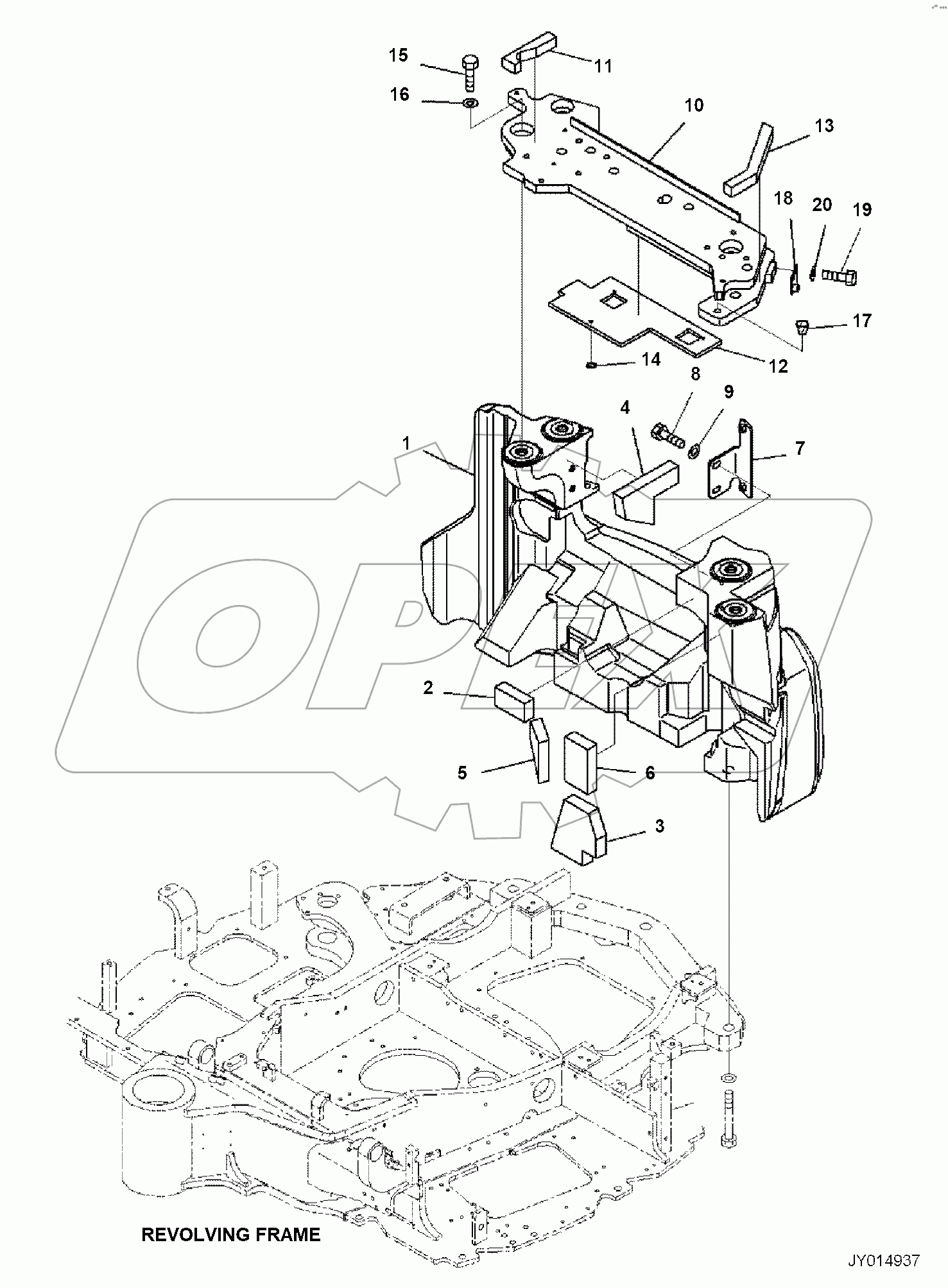  COUNTERWEIGHT, COUNTERWEIGHT AND RELATED PARTS