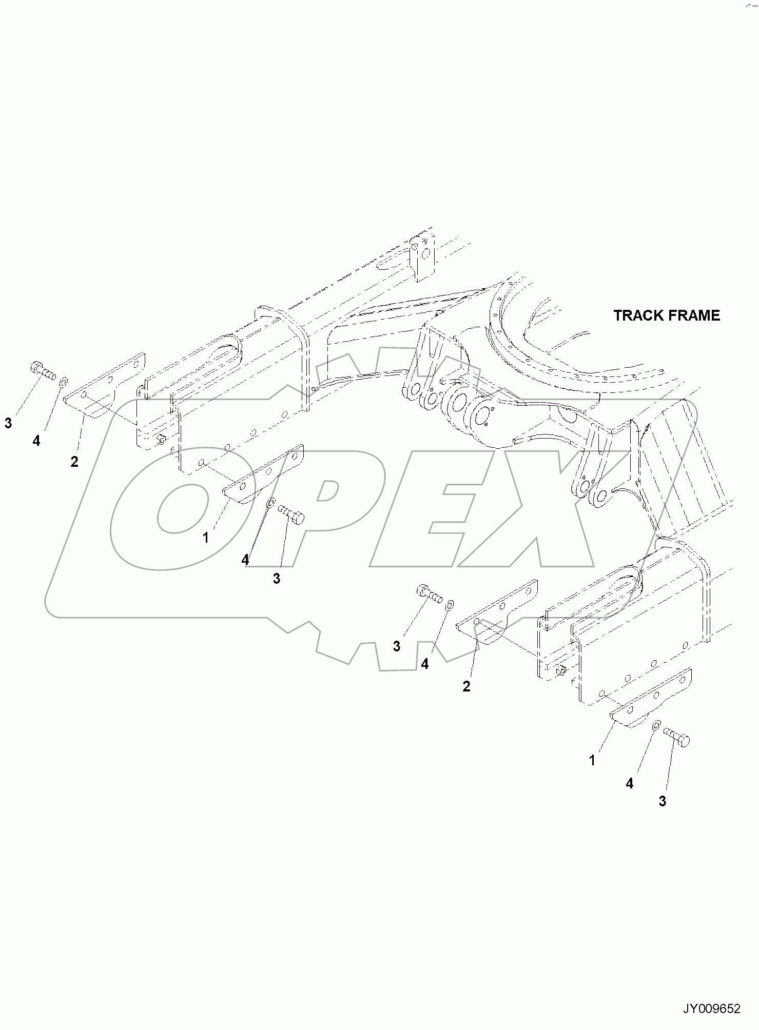  TRACK SHOE ASSEMBLY, STEEL, (2/2)