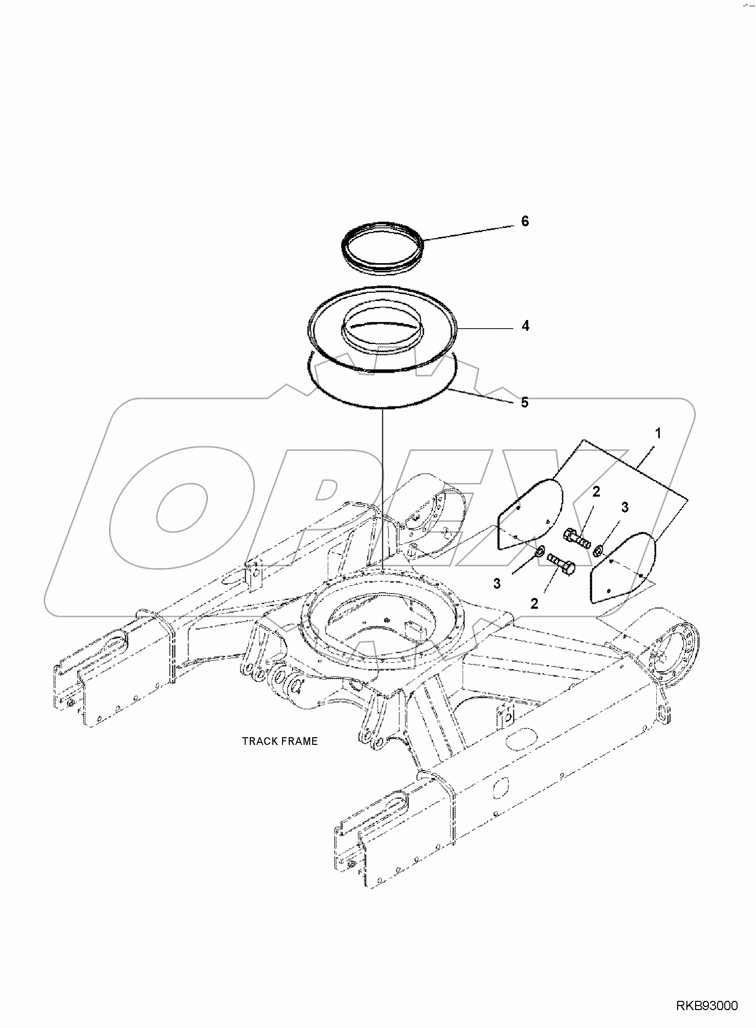  TRACK FRAME, TRACK FRAME COVER