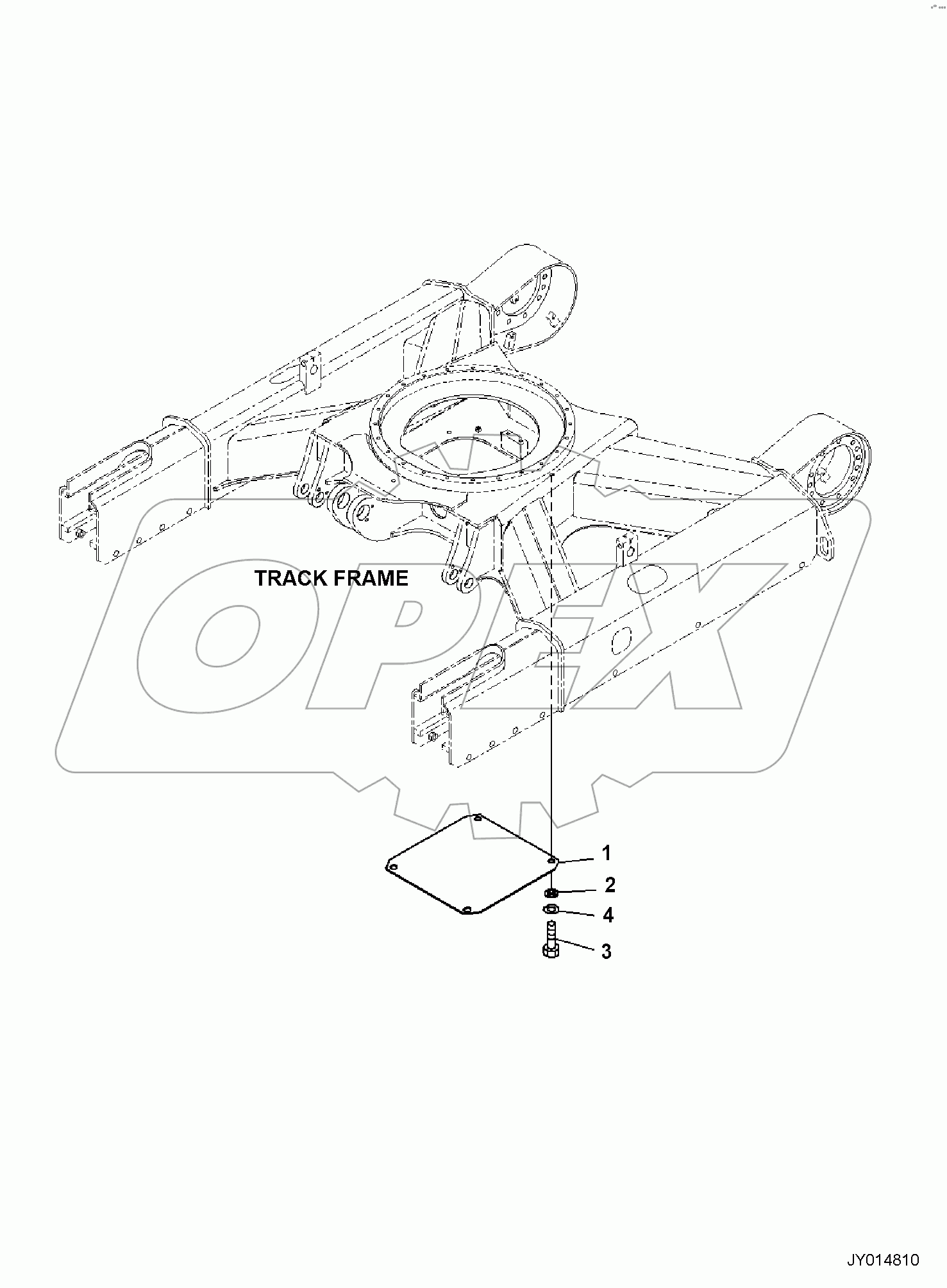  TRACK FRAME, UNDER COVER