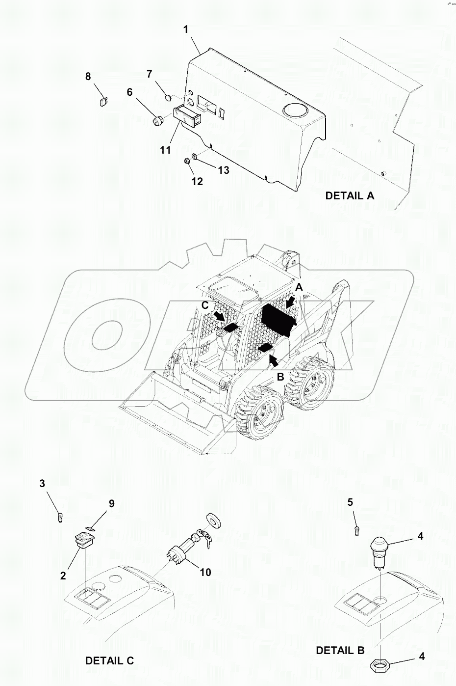 K4290-001002 CAB, ELECTRICAL SYSTEM, ELECTRIC PARTS