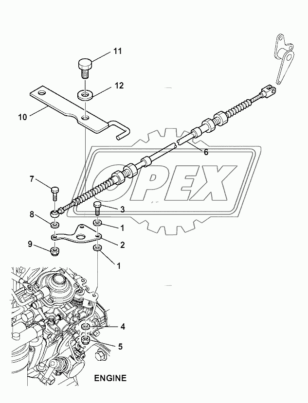 FUEL CONTROL LEVER 2