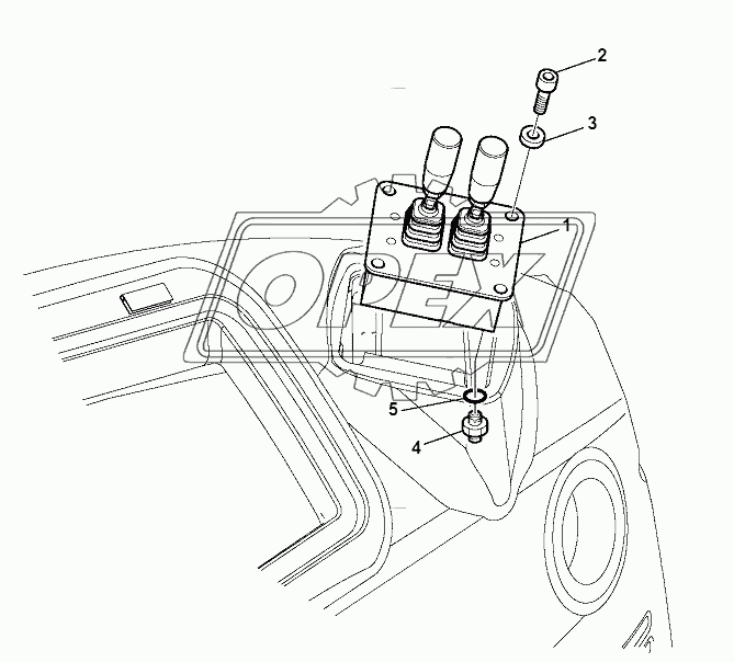 PPC VALVE, OUTRIGGER