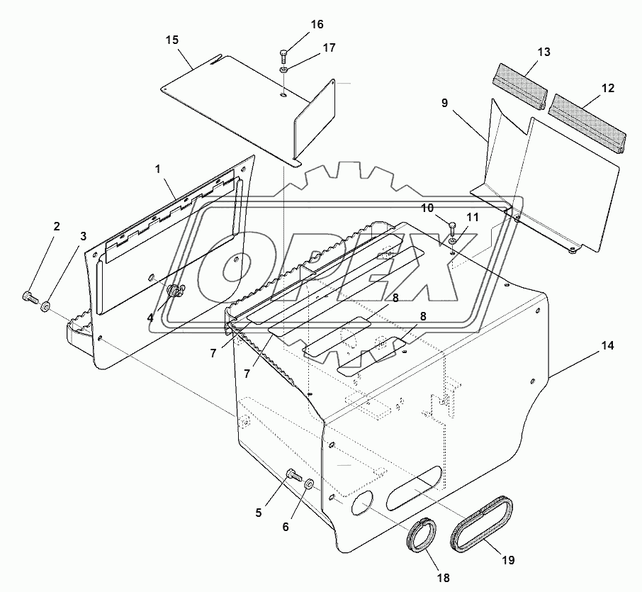 BATTERY HOUSING