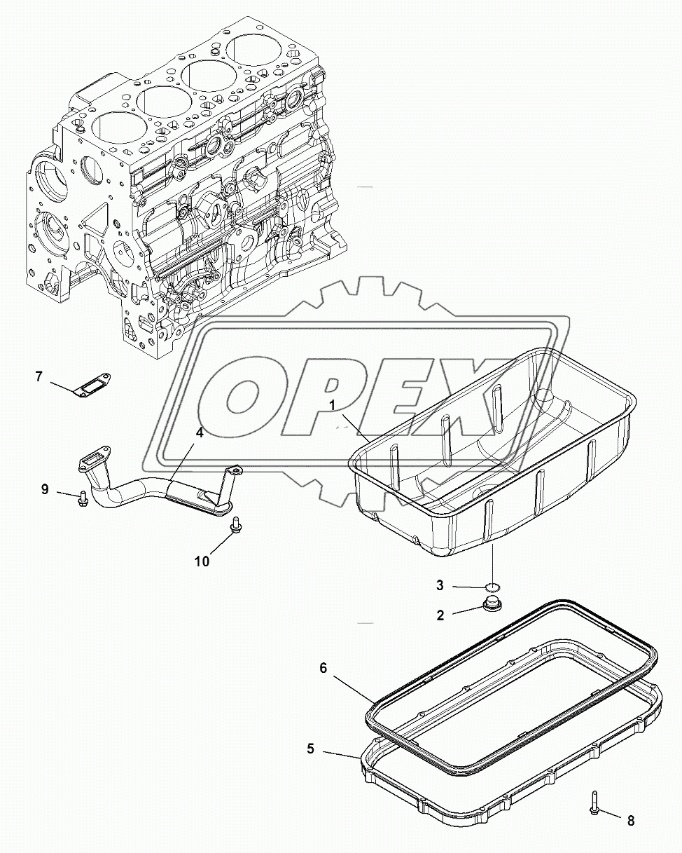 LUBRICATING OIL SUMP