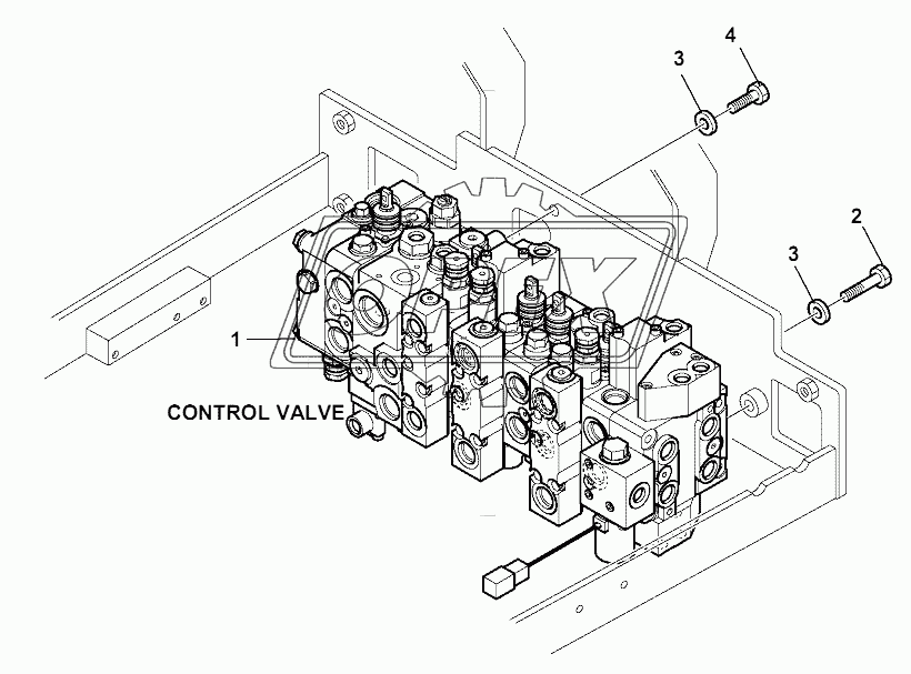 CONTROL VALVE FIXING