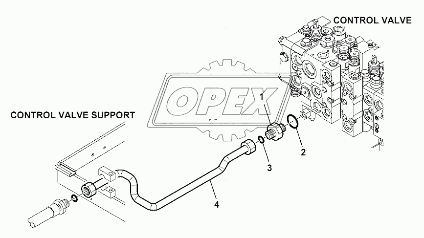 HYDRAULIC PIPING (DELIVERY LINE) 1