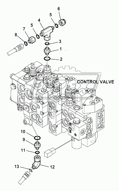 HYDRAULIC PIPING (LOAD SENSING) 1