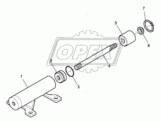 BOOM LOCK CYLINDER