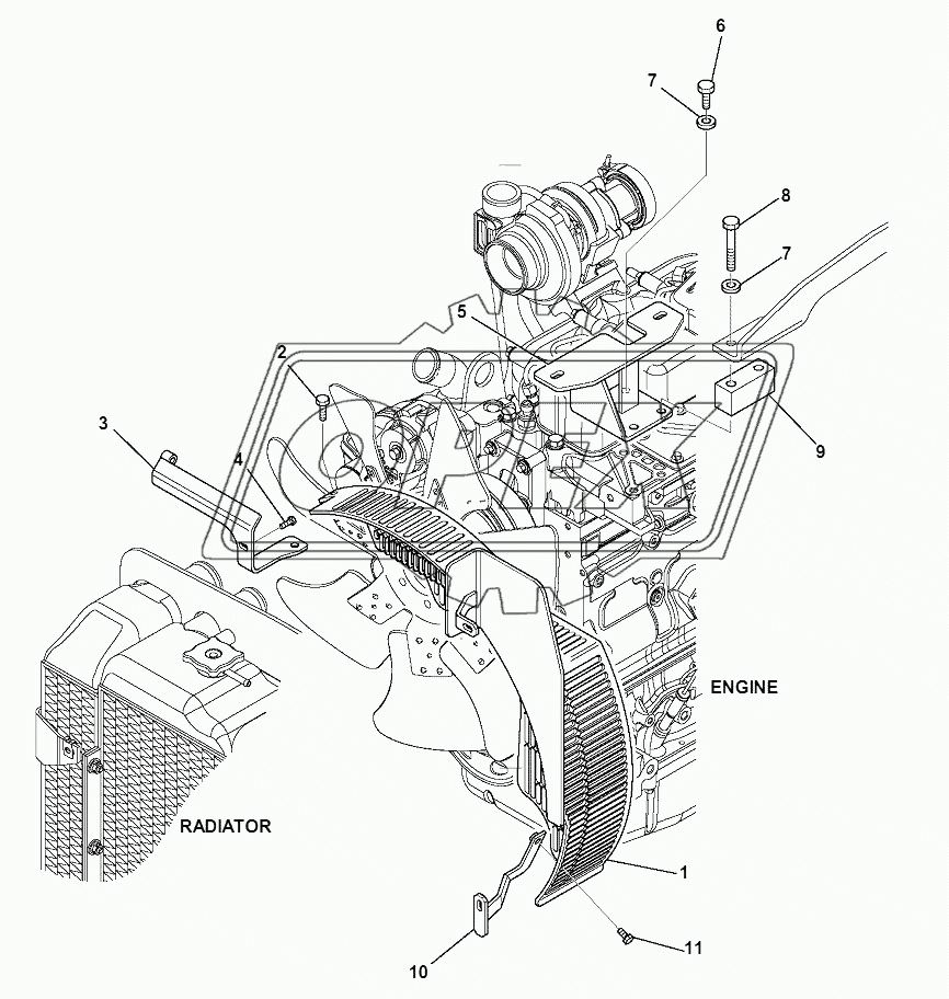 FAN GUARD (WITH HEATING)