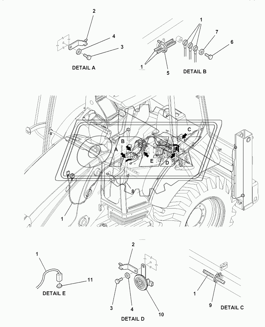 ELECTRICAL SYSTEM (FRAME LINE) 1