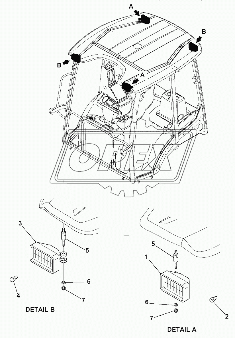 ELECTRICAL SYSTEM (WORK LIGHT)