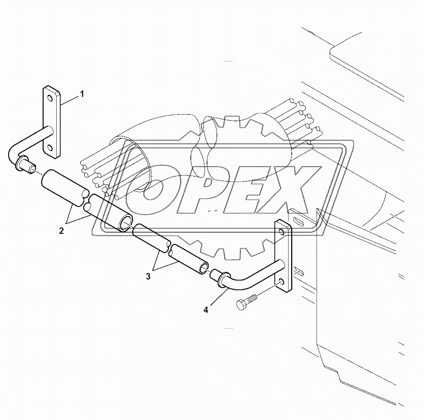 HOSES BACKHOE PROTECTION