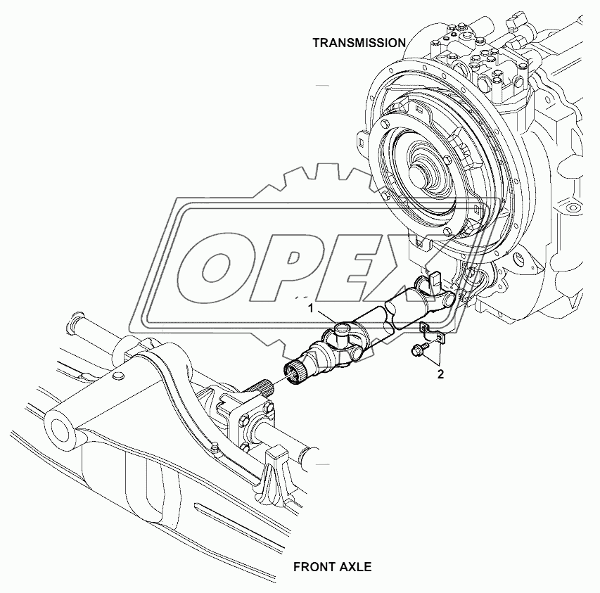 FRONT CARDAN SHAFT