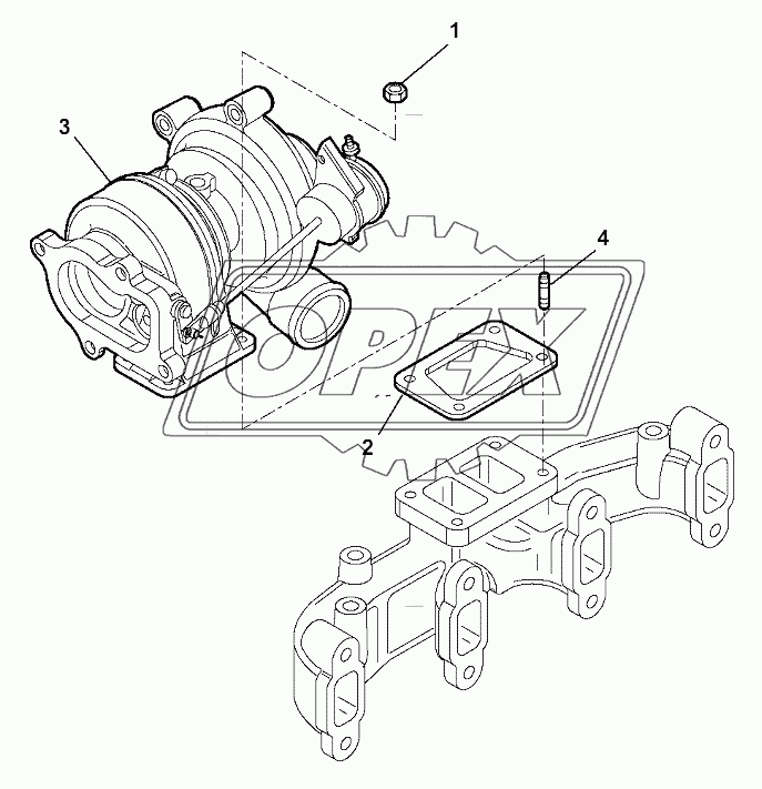 EXHAUST MANIFOLD 2