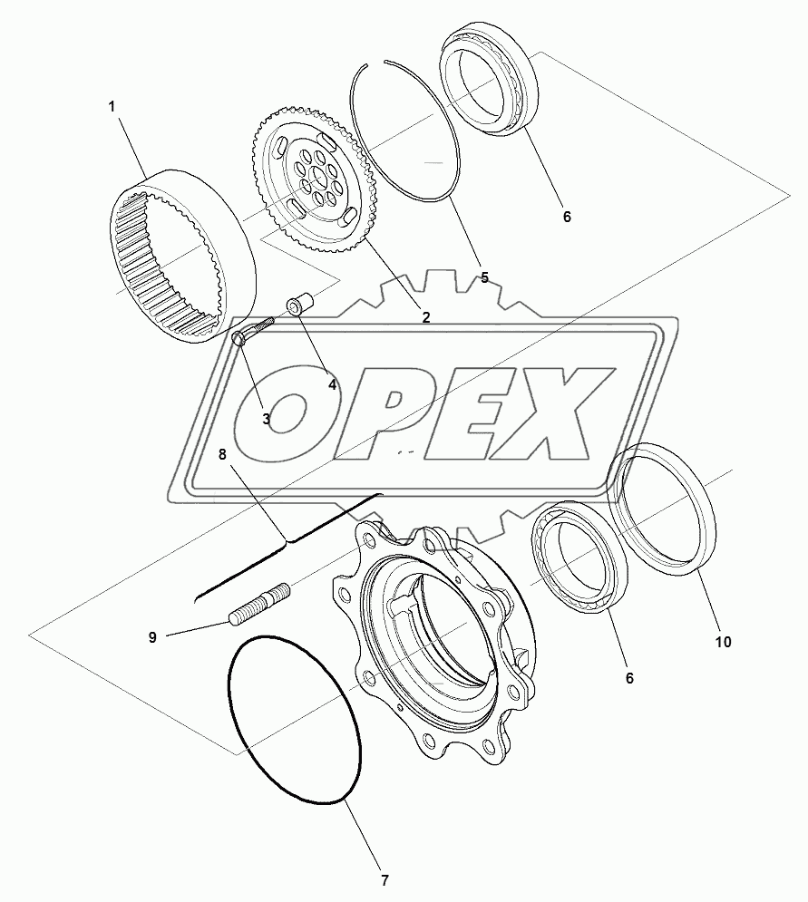 FRONT AXLE 6