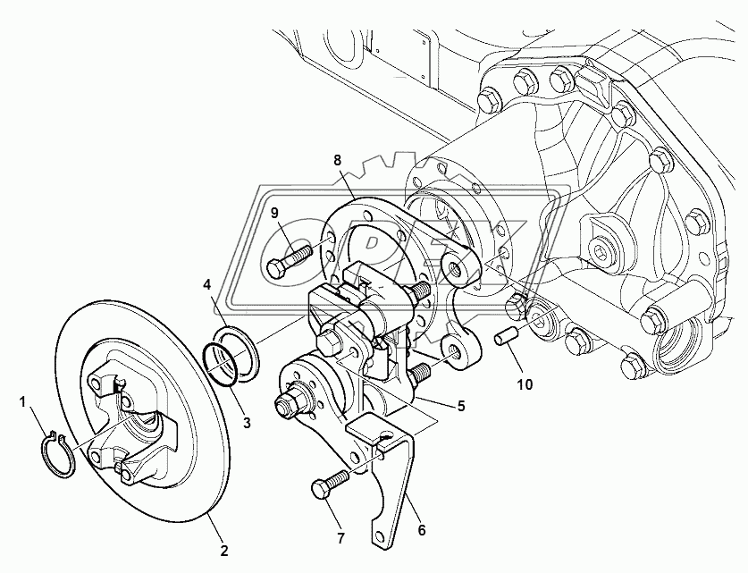 REAR AXLE 8