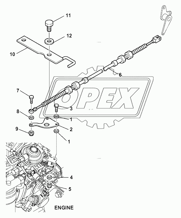 FUEL CONTROL LEVER (2/2)