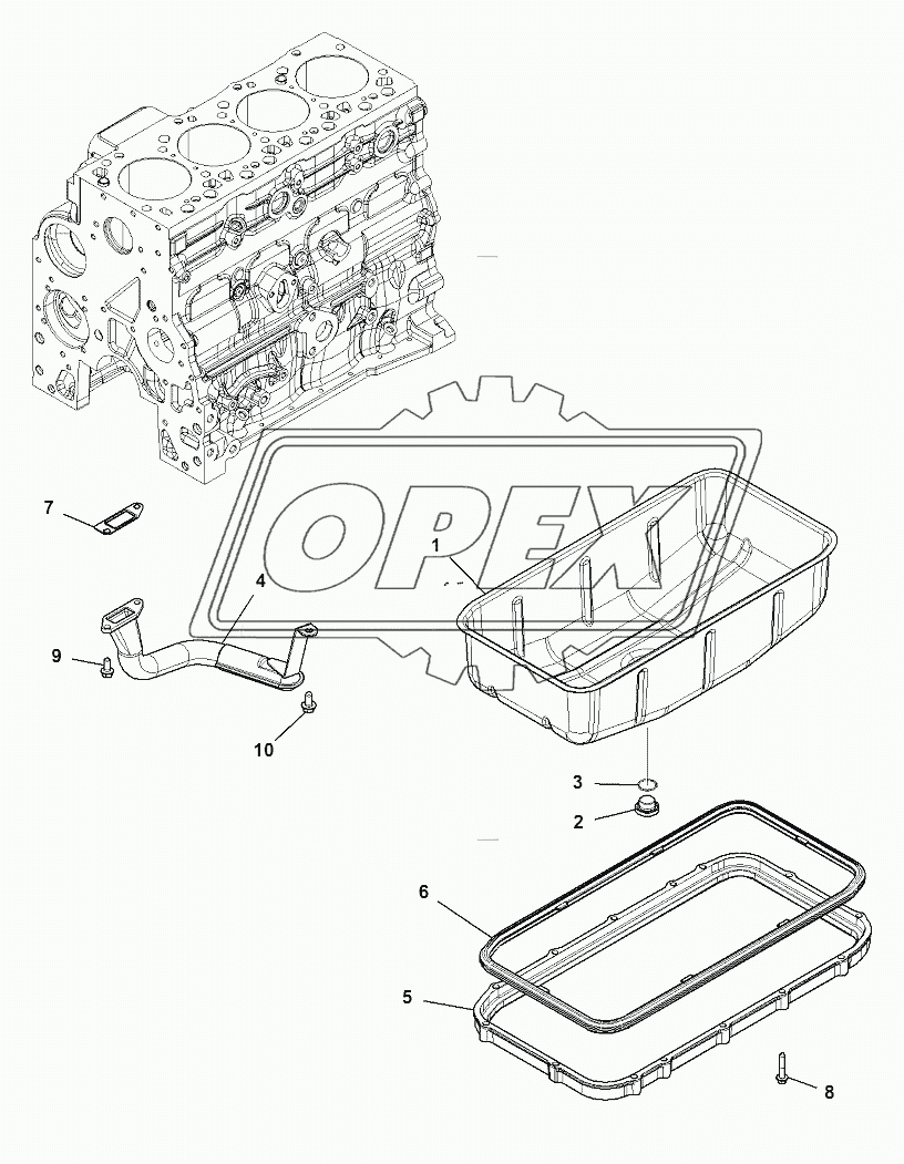 LUBRICATING OIL SUMP