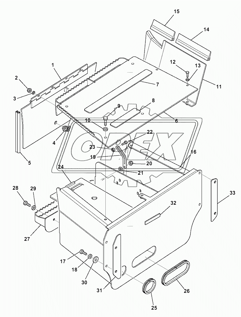 BATTERY HOUSING