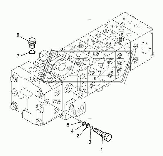 10-SPOOL CONTROL VALVE (2/16)