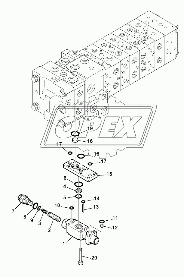 10-SPOOL CONTROL VALVE (4/16)