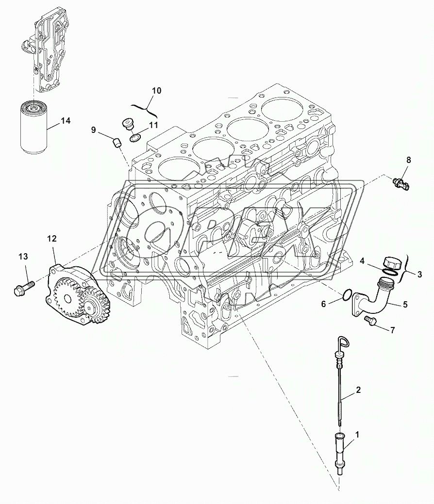 LUBRICATING OIL PUMP