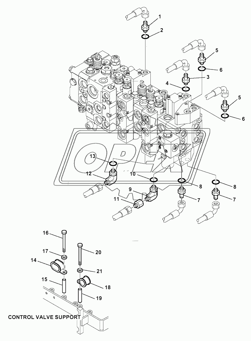 CONTROL VALVE (10-ELEMENTS) (1/3)
