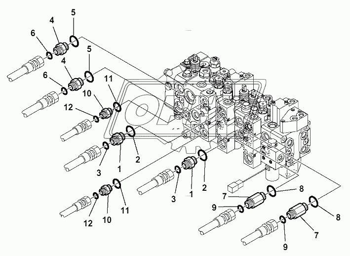 CONTROL VALVE (10-ELEMENTS) (2/3)