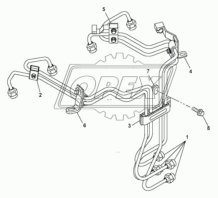 FUEL INJECTION LINE