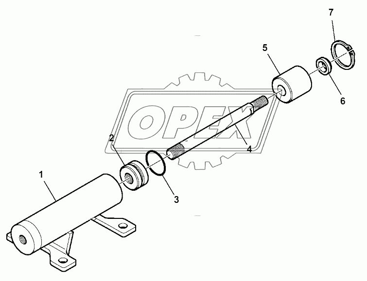 BOOM LOCK CYLINDER