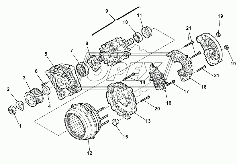 GASKET SET (2/2)