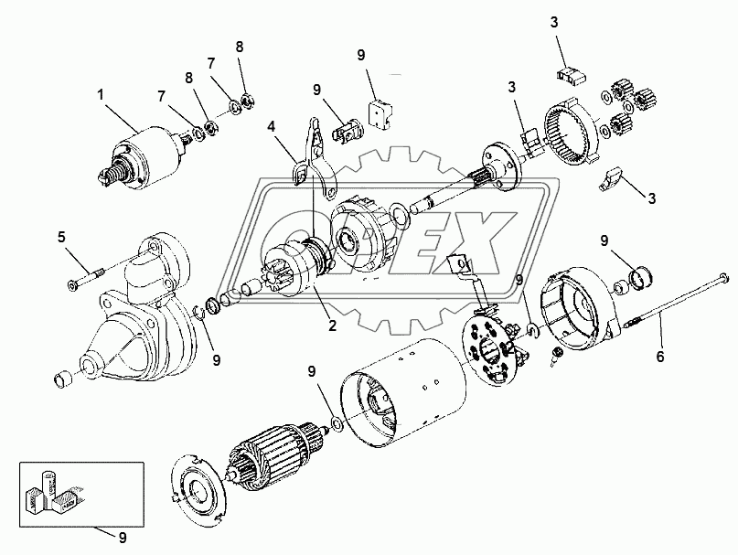 STARTER MOTOR (2/2)