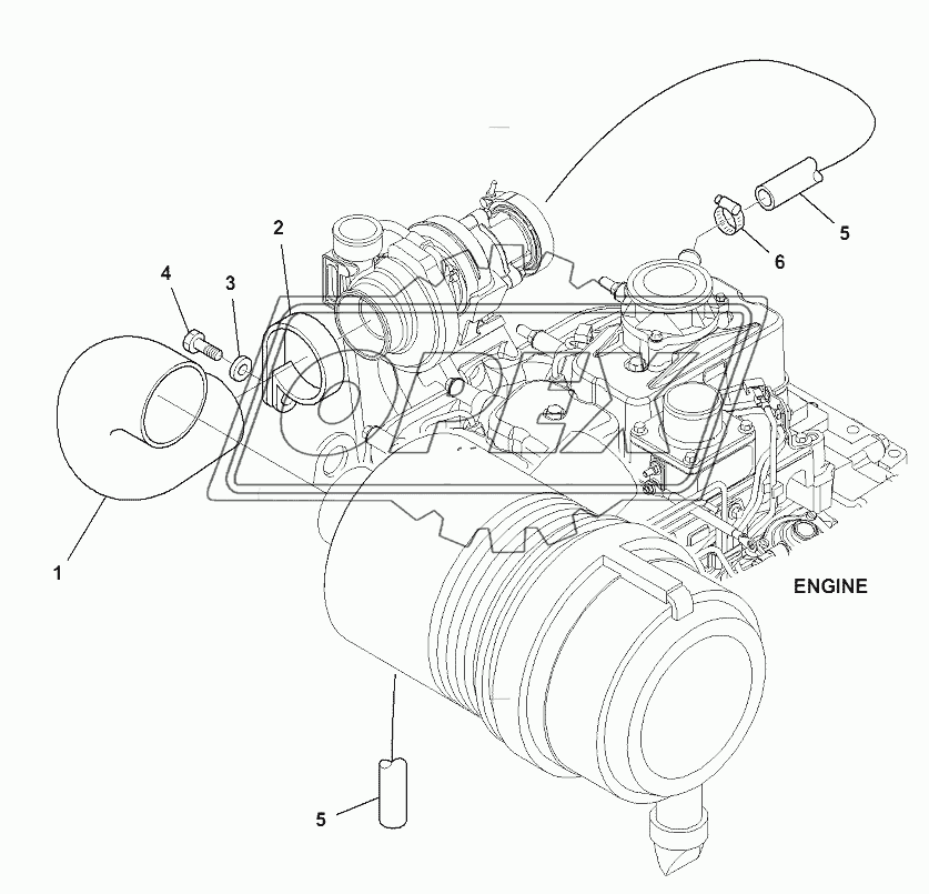 AIR CLEANER AND MOUNTING