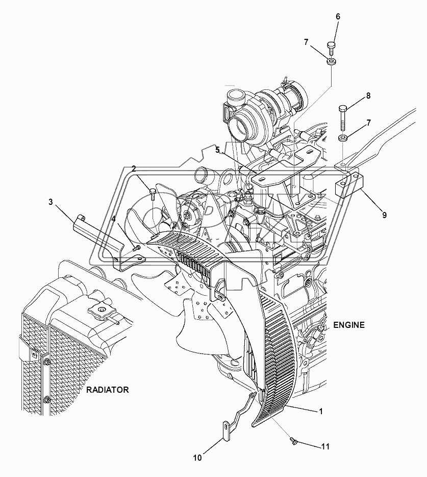 FAN GUARD (WITH HEATING)