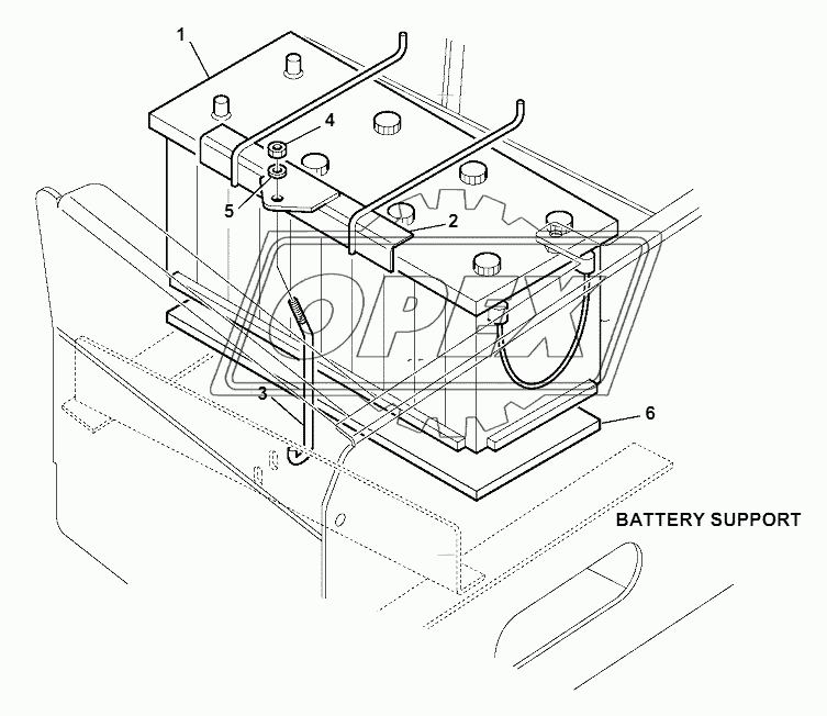 BATTERY (185 Ah)