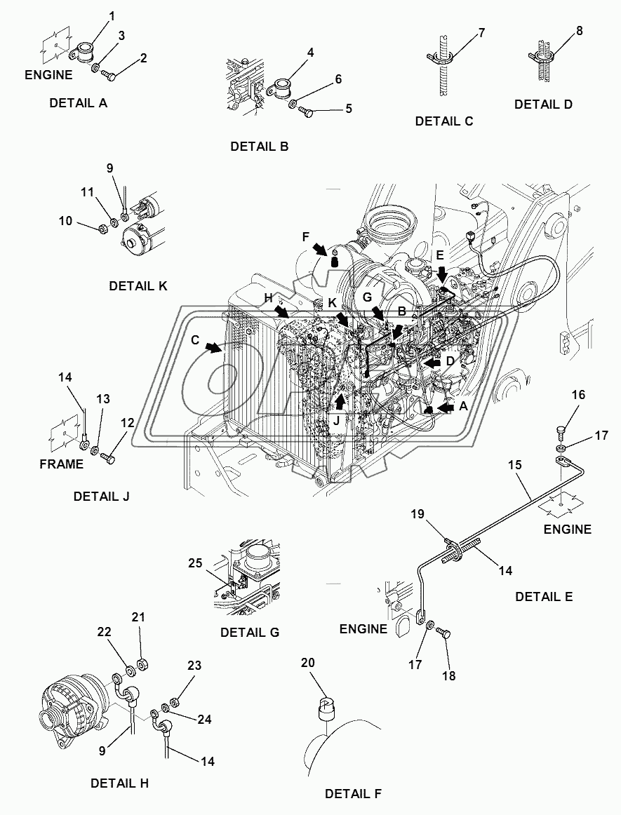 ELECTRICAL SYSTEM (ENGINE LINE) (1/2)