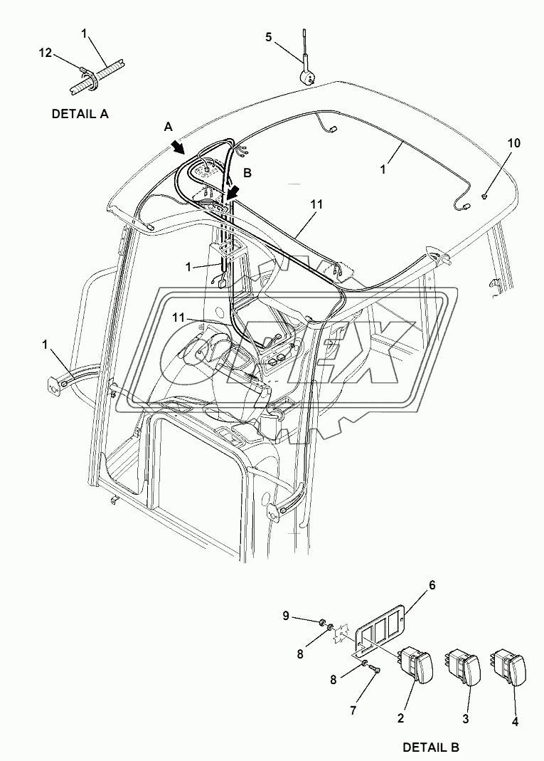 ELECTRICAL SYSTEM (CAB) (1/5)