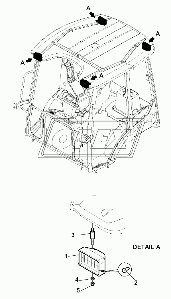 ELECTRICAL SYSTEM (WORK LIGHT)