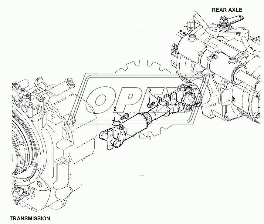 REAR CARDAN SHAFT