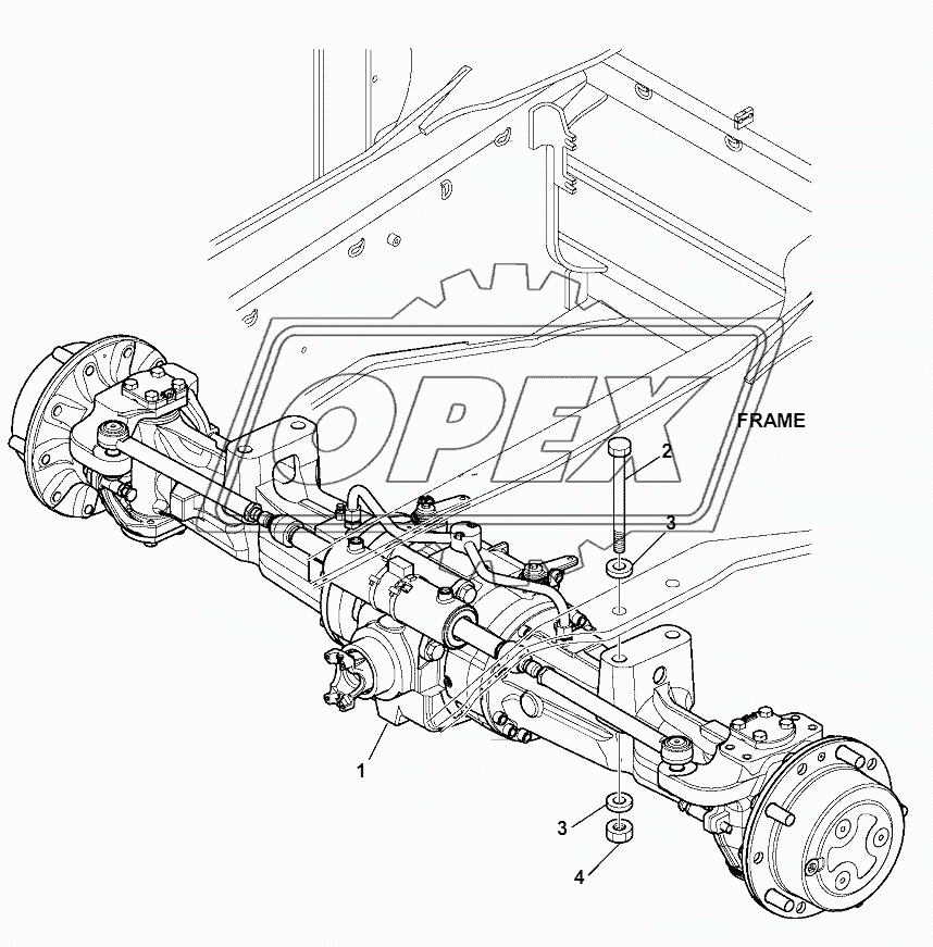 REAR AXLE FIXING
