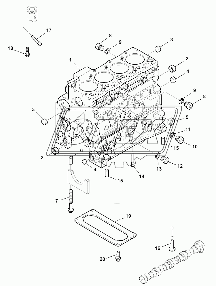 CYLINDER BLOCK