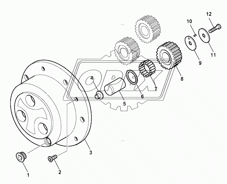 FRONT AXLE (7/7)