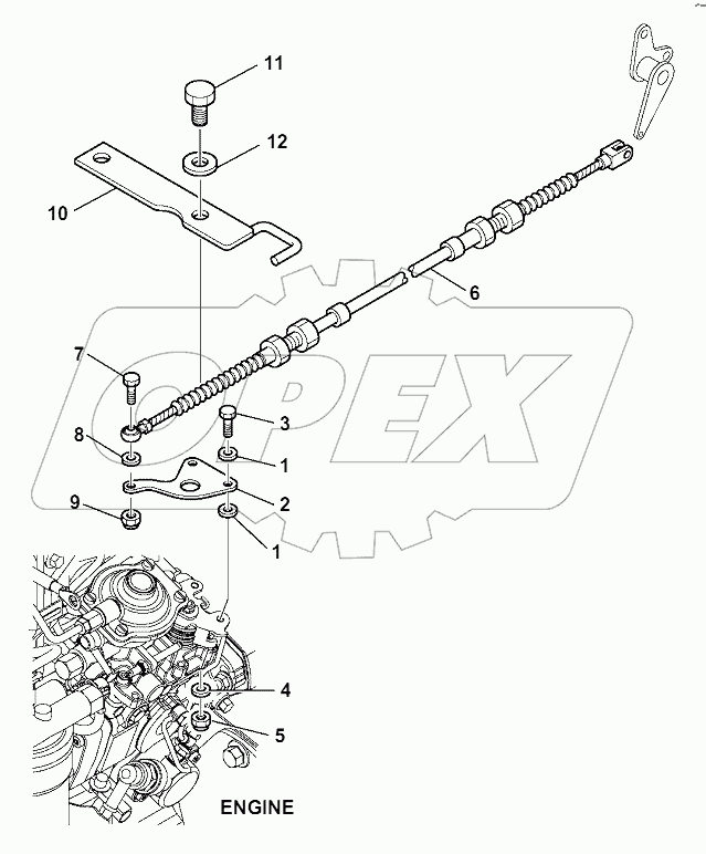 FUEL CONTROL LEVER (2/2)