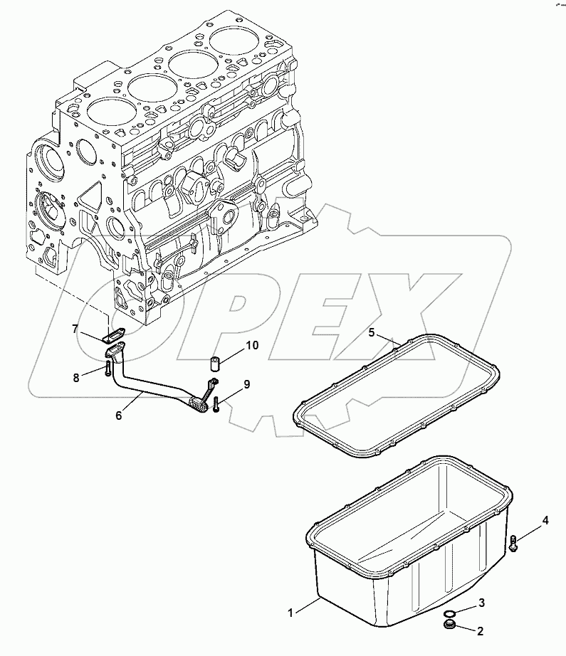 LUBRICATING OIL SUMP